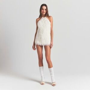 SKIMS White Backless Dress